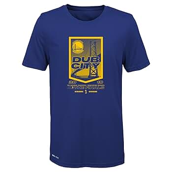 NBA Warriors Tシャツ Men's Nike Black Golden State Warriors Courtside Air Traffic